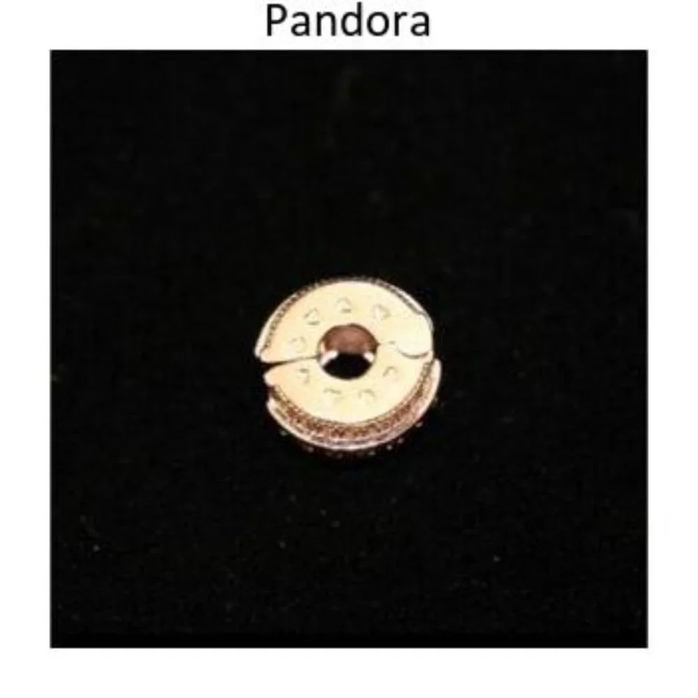 NEW Pandora Logo Clip Bracelet Charm